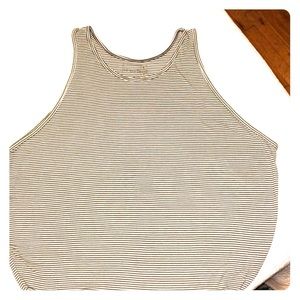 We the Free striped cotton tank.